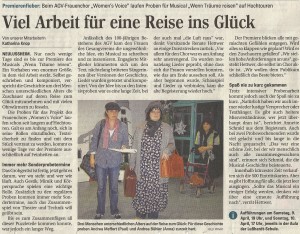 Schwetzinger Zeitung 01.04.2011