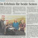 13.12.2014 Bericht Weihnachtssingen Haus Edelberg